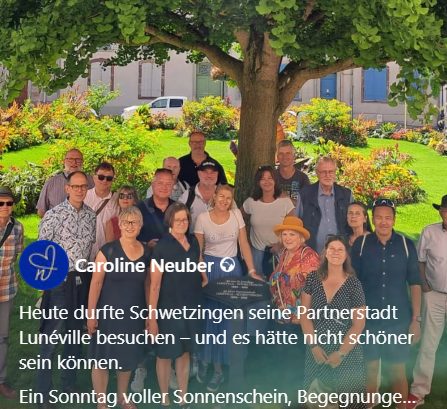 22 Allemands à Lunéville (août 2025)